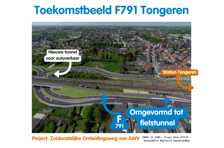 F791 Omleidingsweg Station Tongeren breed