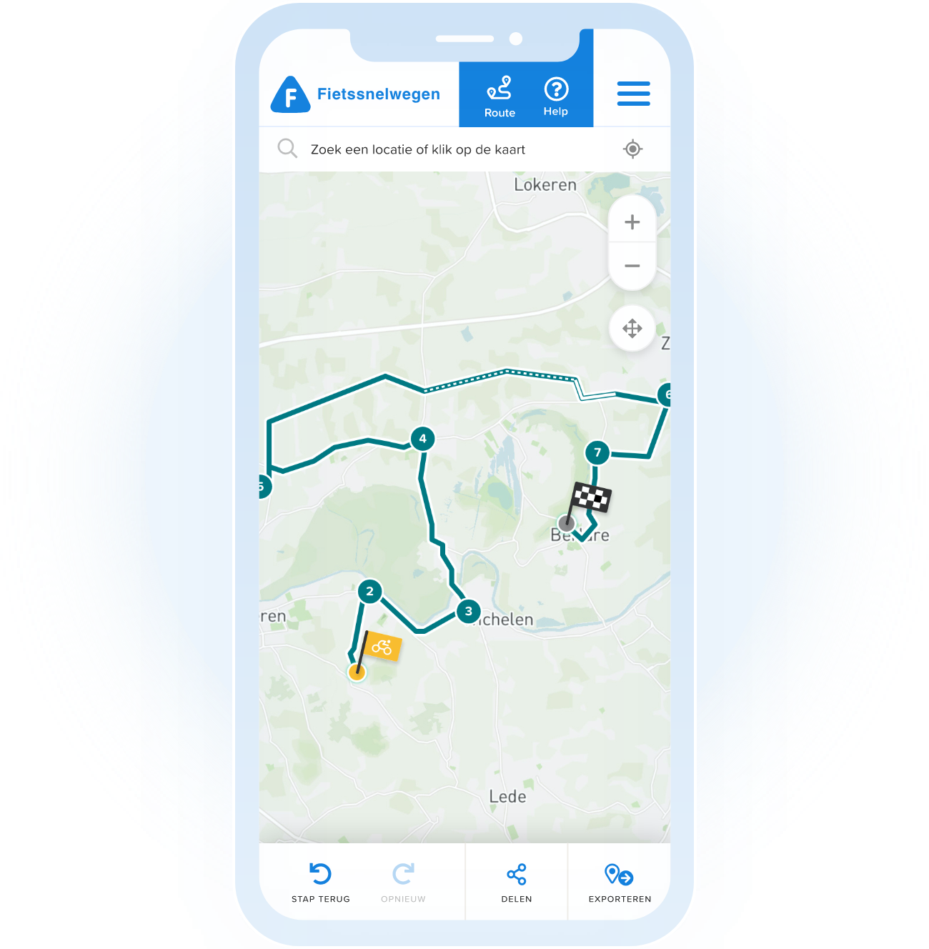 Fietssnelwegen mobile Preview 2x